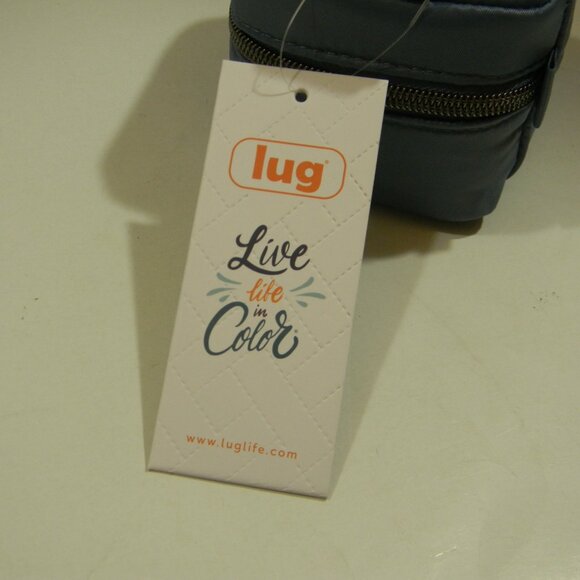 Share Lug Mini Swizzle Jewelry Case Blue NWT - Picture 4 of 7